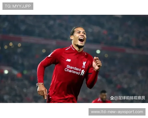 利物浦范迪克高点头球扩大比分